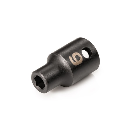 Tekton 3/8 Inch Drive x 6 mm 6-Point Impact Socket SID12106